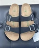 Мужские шлепанцы Birkenstock Arizona Vegan 019115 regular 43 черные - изображение 4