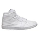 Кроссовки мужские Jordan 1 Mid White 45.5 Білий 554724-130 - изображение 7