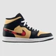 Кроссовки мужские Jordan 1 Mid Se 39 Чорний DZ5329-001 - изображение 3