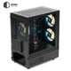 Корпус QUBE GEON ARGB Black (GEON_GBNU3) - зображення 13