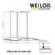 Вытяжка WEILOR PGS 6230 SS 1000 LED - изображение 10