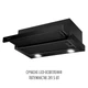 Вытяжка Perfelli TL 6822 BL 1200 LED - изображение 4