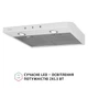 Вытяжка Perfelli RINCI 6CWX BIANCO - изображение 4