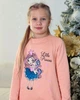 Утеплена сукня з довгим рукавом для дівчинки вільного крою Носи своє 104 Бежевий (p-2350-142391) - зображення 8