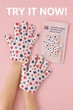 Маска перчатки для рук Purederm Twinkle Design Moisturizing Hand Mask 26 г (8809541190384) - изображение 1