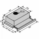 Витяжка VENTOLUХ GARDA 50 INOX (700) SLIM - зображення 4