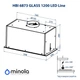 Витяжка MINOLA HBI 6873 IV GLASS 1200 LED Line - изображение 10