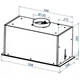 Витяжка MINOLA HBI 6673 BL GLASS 1000 LED Line - изображение 5