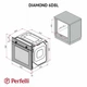 Духова шафа PERFELLI DIAMOND 6D8L BIANCO - изображение 10
