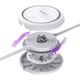 USB кабель-рулетка Type-C до Type-C Baseus Free2Draw Mini Retractable Charging Cable (1.5m, 100W). White - зображення 4