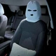 Чехол на подголовник автомобильного кресла в авто Балаклава белый - изображение 2