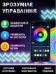 Стрічка розумна гнучка LED Neon RGB неонова 5 метрів від USB керування кольорами режимами з телефона - зображення 3