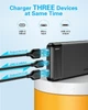 Портативний зарядний пристрій AsperX Power Bank, швидка зарядка 10 000 мАч Чорний Б/В - зображення 3