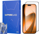Szkło ochronne + szkło do aparatu iLera Sapphire Ultra Glass 2.0 do Apple iPhone 17 Black (ILSPDLPL17) - obraz 1