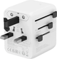 Мережевий зарядний пристрій Canyon OnTour 20 Travel Adapter EU/UK/US/AUS 20W White (CNS-TA20W1005W) - зображення 5