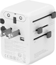 Мережевий зарядний пристрій Canyon OnTour 70 Travel Adapter EU/UK/US/AUS 70W White (CNS-TA70W1006W) - зображення 5