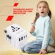 Мережевий зарядний пристрій Canyon OnTour 70 Travel Adapter EU/UK/US/AUS 70W White (CNS-TA70W1006W) - зображення 9