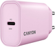 Мережевий зарядний пристрій Canyon OnCharge 30CL 1xPD Type-C 30W Pink (CNE-CHA30CLPK) - зображення 6