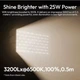 Портативный видеосвет Ulanzi PL25 LED 4000mAh PD 2700-6500K для студии и видеосъемки (D18FE0EA332A) - изображение 4