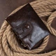 Кошелек Vintage 14602 кожаный Коричневый - изображение 8