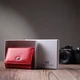 Компактне жіноче портмоне з монетницею із натуральної шкіри ST Leather 22729 Червоний - зображення 5