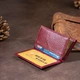 Визитница-книжка ST Leather 19218 Бордовая - изображение 2