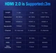 Кабель Vention HDMI-HDMI, 5 m, v1.4, 4K 30Hz (AACBJ) - изображение 3