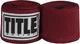 Бинты для бокса TITLE Boxing Select 180" Semi Elastic Mexican Maroon (4.5м) - изображение 1