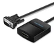Переходник Vention VGA-HDMI, 0.2 m, со звуком и питанием (ACNBB) - изображение 2