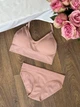 Комплект женского нижнего белья Ghazel S-L пудровый (DO2484/2) - изображение 4