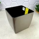 Низкий кубический напольный цветочный вазон 3 л, Квадро Капучино Алеана - изображение 5