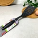 Нейлоновая лопатка с прорезями 34.5 см Чёрный Мрамор A-Plus - изображение 4