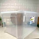 Большой пластиковый контейнер с крышкой для хранения Easy Box 47 л Прозрачный Ал-Пластик - изображение 7