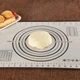 Большой силиконовый коврик для теста 80*60 см с разметкой диаметров - изображение 1