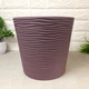 Низкий фиолетовый напольный горшок со вставкой для дренажа 6 л, Фьюжн Алеана - изображение 8