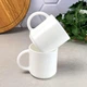 Белые чашки из стеклокерамики 340 мл 6 шт Luminarc EVERYDAY - изображение 6