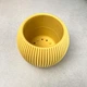 Горшок-шар для кактуса 0,35 л Жёлтый CORAL KRS-362 - изображение 4