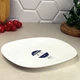 Тарелка подставная прямоугольная Luminarc Sweet Line White 230*280 мм (J0587) - изображение 3