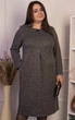 Платье Berdtoni 17270 50 графит - зображення 2