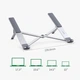 Підставка для ноутбука UGREEN LP451 Foldable Holder for Laptop Silver (40289) - изображение 5