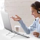 Підставка для ноутбука UGREEN LP451 Foldable Holder for Laptop Silver (40289) - изображение 8