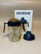 Поїльник дитячий HEORSHE 300 мл Чорного кольору - зображення 5