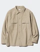 Рубашка женская Uniqlo 239420644 XL Бежевая (1159844110) - изображение 3