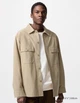Рубашка женская Uniqlo 239420644 XL Бежевая (1159844110) - изображение 4