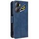 Чехол-книжка с кармашками Deexe Wallet Stand для ZTE Nubia Neo 3 - Blue - изображение 8