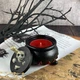 Восковая свеча в кашпо - Колдовской котелок - изображение 3