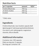 Suplement diety MZ Choline & Inositol 120 kapsułek (5904873481421) - obraz 2