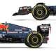 Klolcki konstrukcyjne Rastar Red Bull F1 RB19 1:8 2509 elementów (6930751324220) - obraz 7