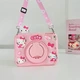 Чехол детский Silikon Power с подставкой и ремешком Apple iPad 11" 2025 (A16) Hello Kitty Pink - изображение 1
