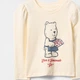 Детская пижама для девочки GAP 798691065 92 см Красный/Молочный (1159844408) - изображение 3